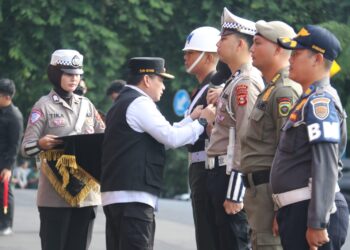 PJ Gubernur Sumsel Pimpin Apel Gelar Operasi Musi 2024 Rangkaian Pengamanan Nataru