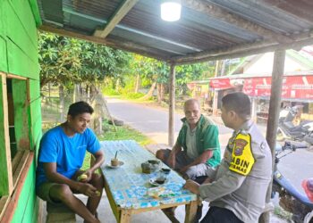 Cooling System Polsek Hulu Kuantan Menjaga Situasi Harkamtibmas Pasca Pilkada