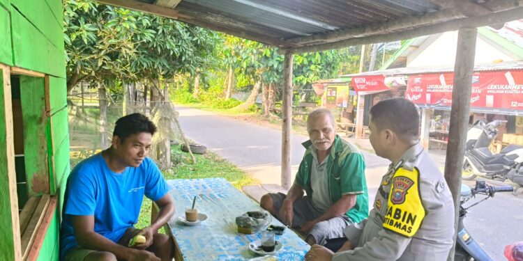 Cooling System Polsek Hulu Kuantan Menjaga Situasi Harkamtibmas Pasca Pilkada