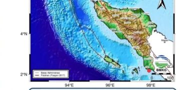 Gempa 3.4 SR Guncang Aceh Singkil, Warga Tetap Tenang