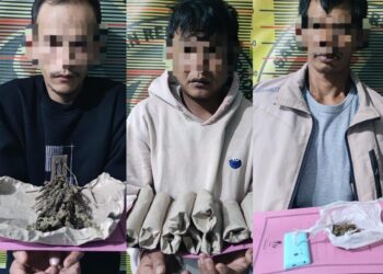 Satresnarkoba Polres Aceh Tengah Ungkap Penyalahgunaan Ganja, 3 Tersangka Diringkus