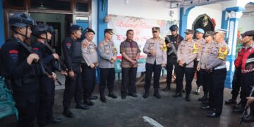 Siap Berikan Rasa Aman Perayaan Natal, Polisi Lakukan Sterilisasi Dan Pengamanan Ketat