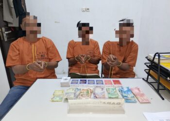 Polisi Gerebek Judi Kartu Di Perhentian Raja, Tiga Pelaku Dibekuk!