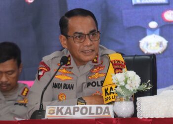 Konferensi Pers Polda Sumsel Selama Sepanjang Tahun 2024