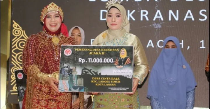 Kota Langsa Raih Juara II dalam Perlombaan Gampong Kerajinan se-Aceh