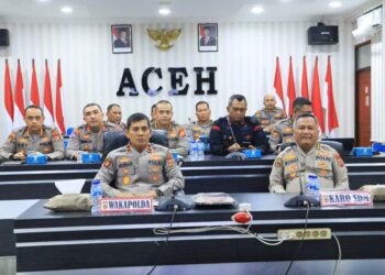 Wakapolda Aceh Hadiri Rapat Anev Terkait Tugas Polri Dalam Mendukung Ketahanan Pangan