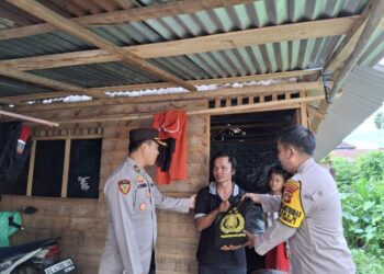 Jumat Berkah, SDM Polda Sumsel Salurkan Bantuan Sosial