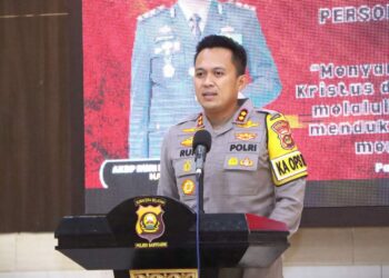Polres Banyuasin Gelar Acara Perayaan Natal 2024 Dan Tahun Baru 2025