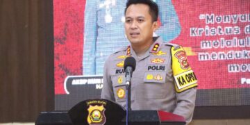 Polres Banyuasin Gelar Acara Perayaan Natal 2024 Dan Tahun Baru 2025