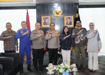 Kapolda Sumsel Terima Audiensi Dan Silaturahmi Dari PT. Garuda Indonesia