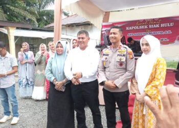 Kenal Pamit Kapolsek Siak Hulu, Antara Gembira Bercampur Haru