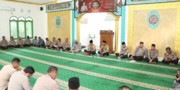 Polres Banyuasin Peringati Isra Mi’raj Nabi Muhammad SAW Tahun 1446 H/ 2025 M