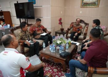 Wujudkan Sinergisitas, Kakanwil Kemenkum Aceh Meurah Budiman Terima Kunjungan Kejaksaan Tinggi Aceh 