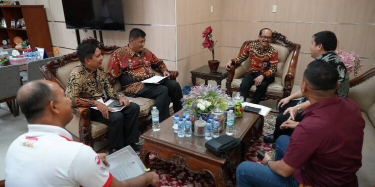 Wujudkan Sinergisitas, Kakanwil Kemenkum Aceh Meurah Budiman Terima Kunjungan Kejaksaan Tinggi Aceh 