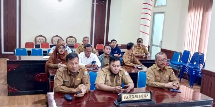 Pemkab Bener Meriah Ikuti Rakor PID Dengan Mendagri Secara Virtual