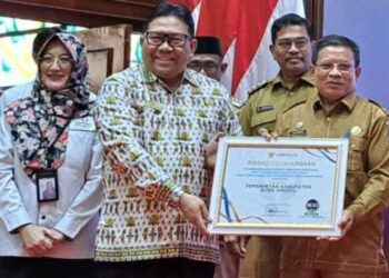 7 Unit Layanan Di Aceh Singkil Terima Predikat A Oleh Ombudsman RI