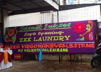 Soft Opening Zee Laundry Kota Palembang 