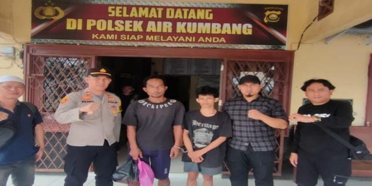 Polsek Air Kumbang Ringkus Dua Pelaku Pengedar Narkotika Jenis Sabu