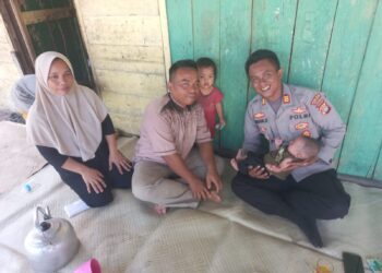 Kapolres Aceh Singkil Berikan Bantuan Operasi Untuk Anak Penderita Bibir Sumbing