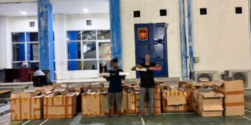 Prestasi Awal Tahun 2025, Bea Cukai Langsa Gagalkan Peredaran Sejuta Batang Rokok Ilegal