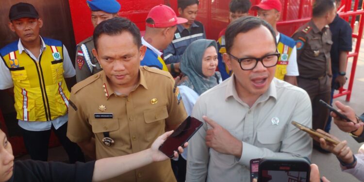 Kunjungan Wakil Mendagri RI Ke Tower Ampera Bersama Pj Walikota Palembang