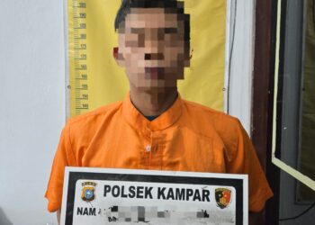 IR Pemuda Kampar Ditangkap, Ngaku Beli Uang Palsu 1 Juta Di Facebook