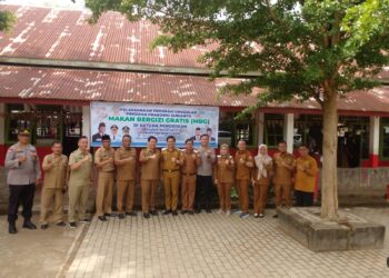 Pemkab Banyuasin Resmi Meluncurkan Program MSG Di SD Negeri 35 Talang Kelapa 