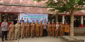 Pemkab Banyuasin Resmi Meluncurkan Program MSG Di SD Negeri 35 Talang Kelapa 
