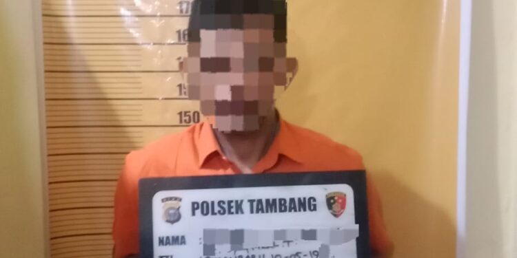 Polsek Tambang Ringkus Pencuri Dompet Di Jalan Raya, Pelaku Ditangkap Di TKP