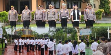 Pimpin Apel Perdana, Kapolres Siak Tekankan Nilai “Bersih” Untuk Layanan Prima