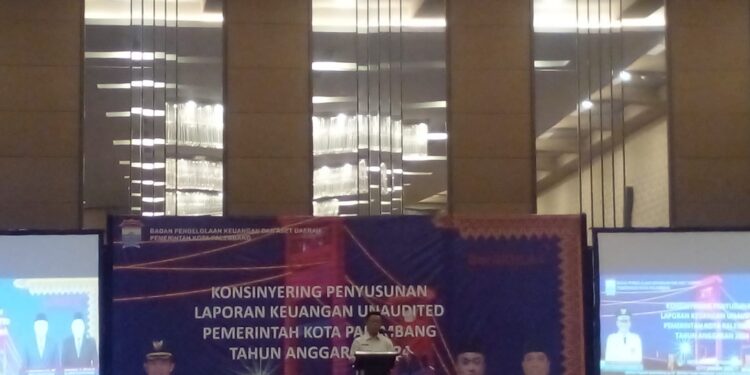 Konsinyering Penyusunan Laporan Keuangan Unaudited (BLUD) Pemerintah Kota Palembang 