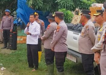 Camat Gunung Sahilan Sangat Terharu Kedatangan Waka Polda Riau Dan Kapolres Kampar