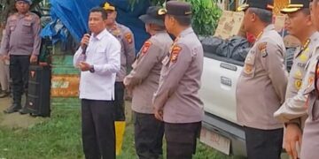 Camat Gunung Sahilan Sangat Terharu Kedatangan Waka Polda Riau Dan Kapolres Kampar