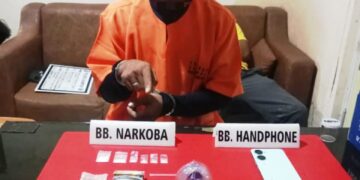 Satnarkoba Polres Kampar Bekuk Pengedar Sabu Di Kasikan, 2,28 Gram Diamankan!