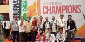 Kejurnas Nasional, Utusan Budokai Sumut Rai Juara
