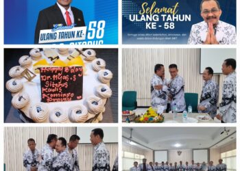 Milad Berkesan Di Tengah Rapat, PGRI Sumut Rayakan Kelahiran Ilyas Sitorus