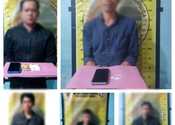 Awal Tahun 2025, Satnarkoba Polres Aceh Tengah Tangkap 5 Tersangka, Amankan 12.59 Gram Sabu