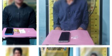 Awal Tahun 2025, Satnarkoba Polres Aceh Tengah Tangkap 5 Tersangka, Amankan 12.59 Gram Sabu