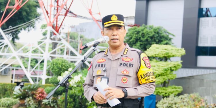 Cegah Perilaku Menyimpang, Ferry Handoko Berikan Wejangan Personel Lalu Lintas Polda Sumsel