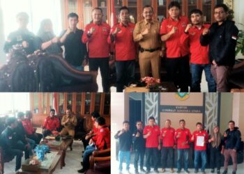 Kadis Kominfo Terima Audensi DPW PWDPI Sumut Tepat Satu Hari HUT Kadis