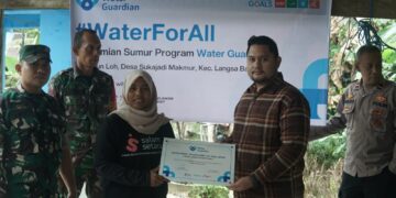 Water Guardian Bersama Relawan Bantu Sumur Bor Air Bersih