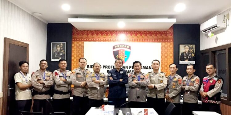 Kabid Propam Polda Sumsel Memberikan Motivasi Dan Semangat Bagi Personil Ikuti PNPP