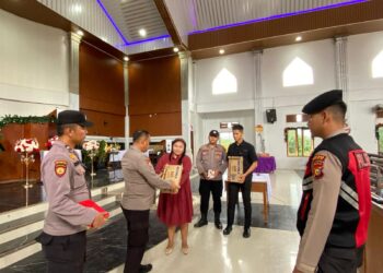 Polres Siak Gelar Patroli Minggu Kasih Dan Patroli Kamtibmas Tingkatkan Keamanan