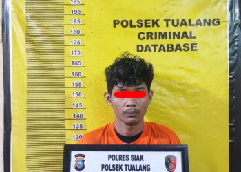 Tim Opsnal Polsek Tualang Amankan Pelaku Penggelapan Sepeda Motor