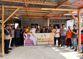 Melalui Jum’at Curhat, Polres Kuansing Sampaikan Kamtibmas Dan Dengarkan Keluhan Masyarakat