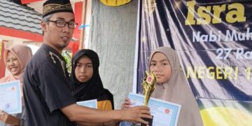 Peringati Isra Miraj SDN 174 Palembang Gelar Tausiyah Dan Perlombaan