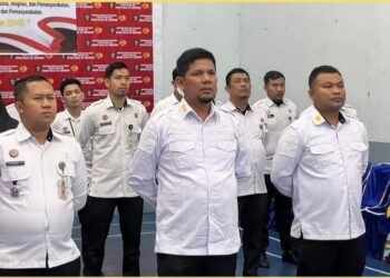 Rutan Takengon Mengikuti Apel Bersama Awal Tahun 2025