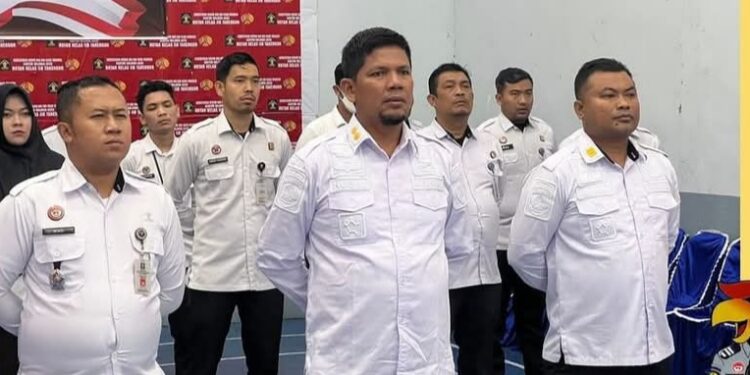 Rutan Takengon Mengikuti Apel Bersama Awal Tahun 2025