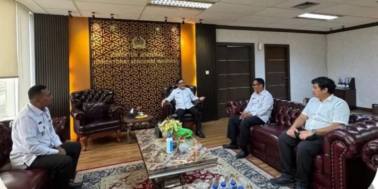 Kepala Kantor Imigrasi Takengon Hamdani Melaksanakan Koordinasi Ke Dirjen Imigrasi