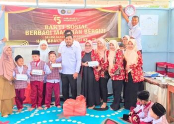HBI Ke 75, Kantor Imigrasi Takengon Melaksanakan Berbagai MBG Di SD IT Al Hikmah